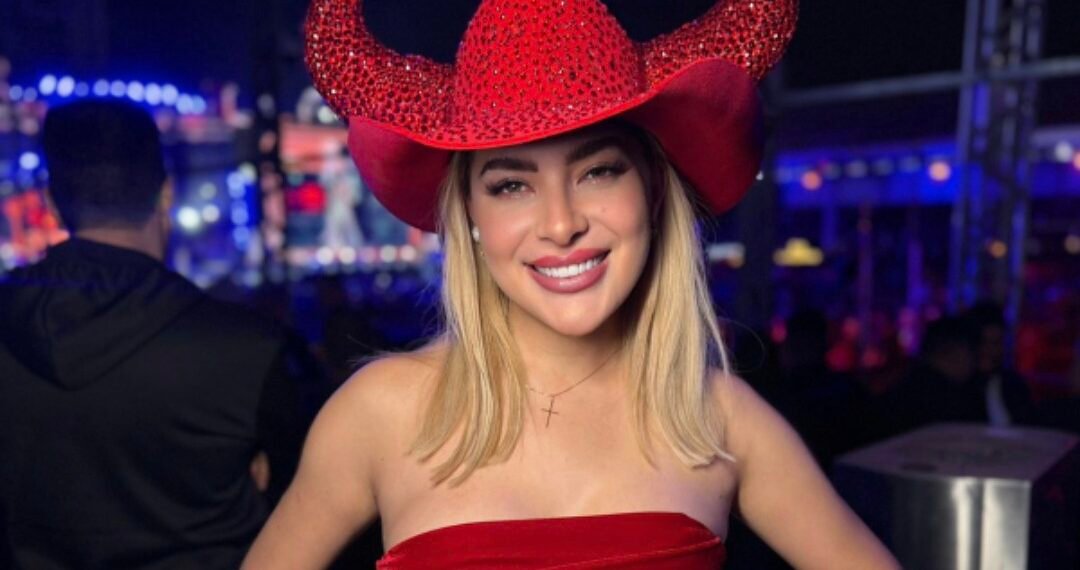 Musa da Embaixada Vila São José, Marina Orlanda rouba a cena com look poderoso no Rodeio de Bragança Paulista
