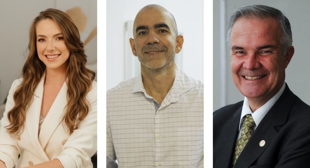 Os médicos Luiza Travalloni, Marco Orsini e Acary SB Oliveira