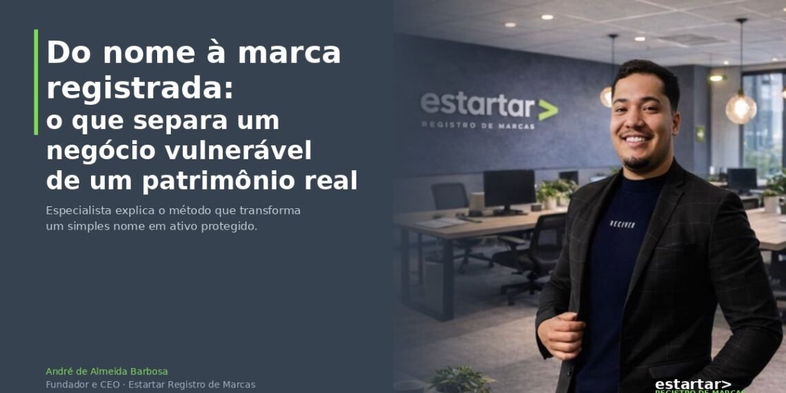 André de Almeida Barbosa, Fundador e CEO Estartar Registro de Marcas
