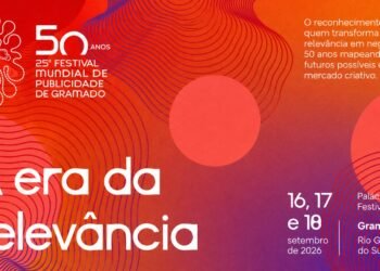 Festival Mundial de Publicidade de Gramado chega à 25ª edição com o conceito "A Era da Relevância".