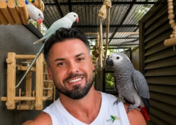 Na AVES BR, Vinicius Del Rio diz que o trabalho é feito de forma específica e alinhada ao comportamento natural de cada espécie.