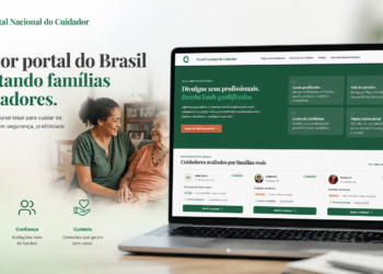 Portal Nacional do Cuidador conecta famílias e cuidadores para facilitar a busca por profissionais especializados.