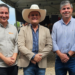 Cássio Roberto Hilário (Prefeito), Edgard Scatena Filho (Presidente do Sindicato) e Flávio Henrique da Silva (Chefe de Gabinete do Senar Goiás)