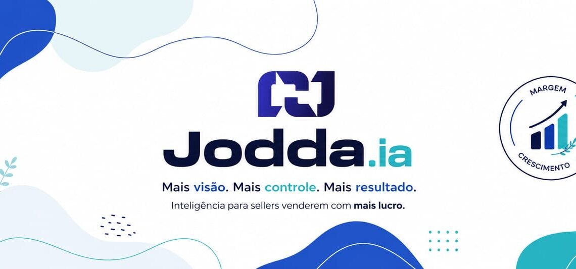Jodda.ia, sistema de gestão com IA para empresas que vendem em marketplaces, com aplicação em precificação, publicidade, promoções e rentabilidade.
