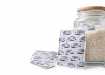 Absorvedor de oxigênio para alimentos aumenta a durabilidade dos alimentos.